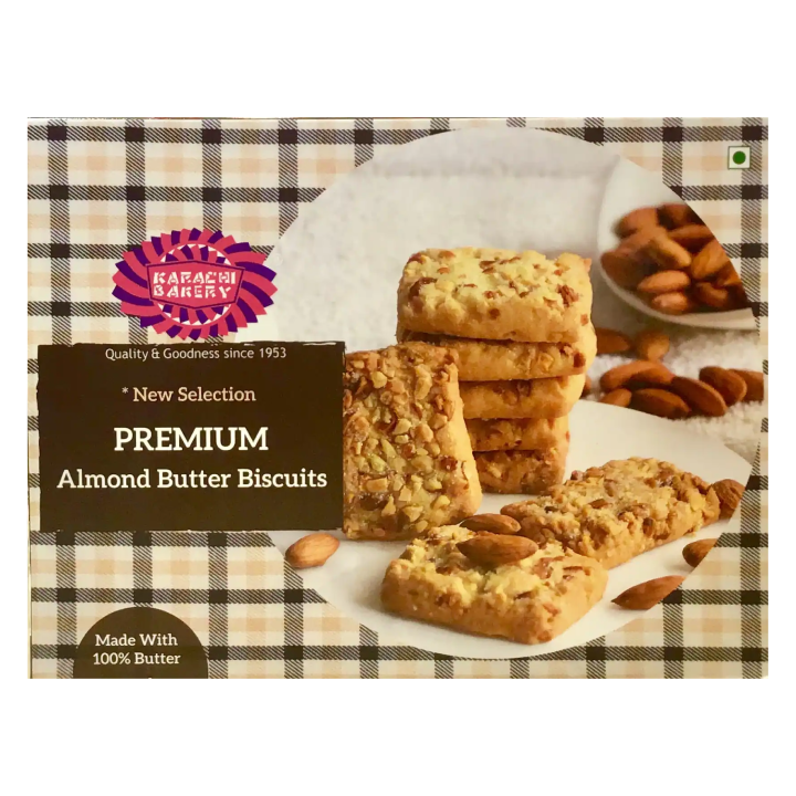 Premium Almond Butter Biscuit - Karachi Bakery - 300g